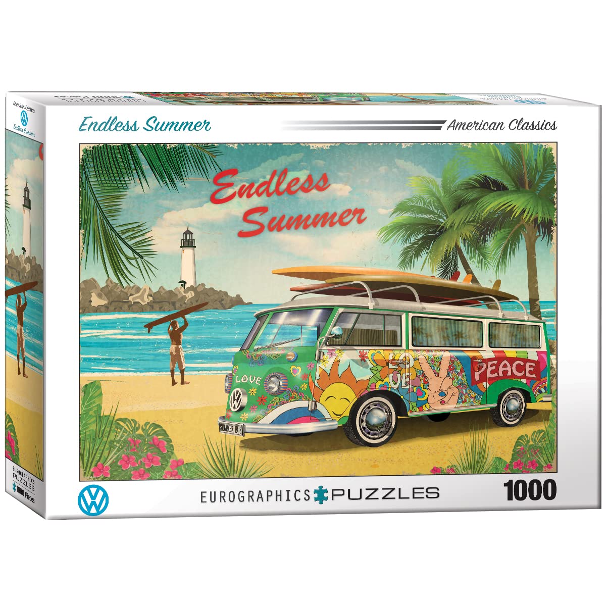 Amazon | 1000ピース ジグソーパズル フォルクスワーゲン ワーゲンバス